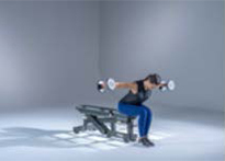 Banks O' Dee Dumbbell Reverse Fly on Bench